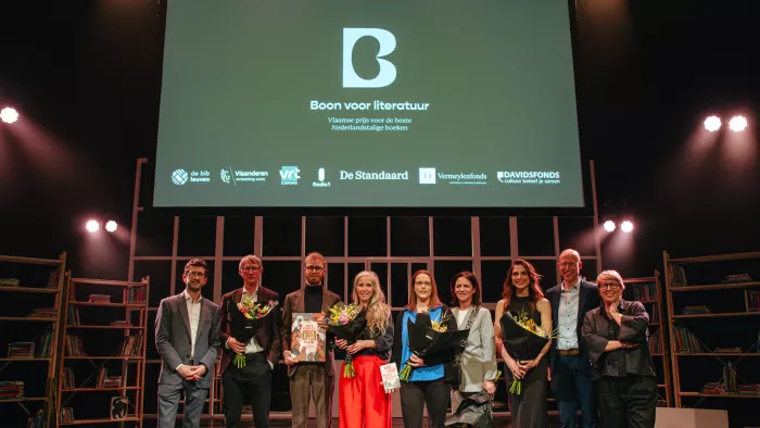 Prijsuitreiking van de boonliteratuurprijs 