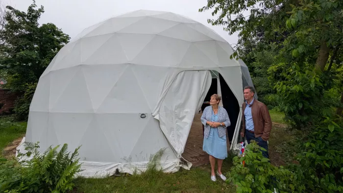 Dometent Leuvense Kruidtuin krijgt tweede leven in Miniemeninstituut