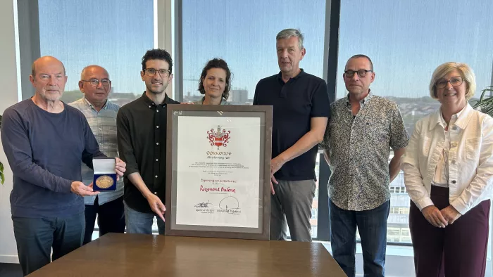 Stad Leuven kent Raymond Declercq postuum erepenning toe