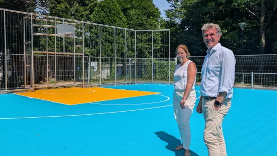 Feestelijke opening vernieuwd Park De Bruul