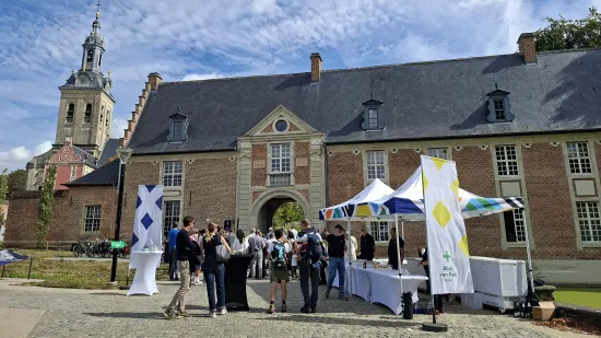 Abdij van Park verwelkomt bezoekers met vernieuwd onthaal, Neerhof en Spreekhuis